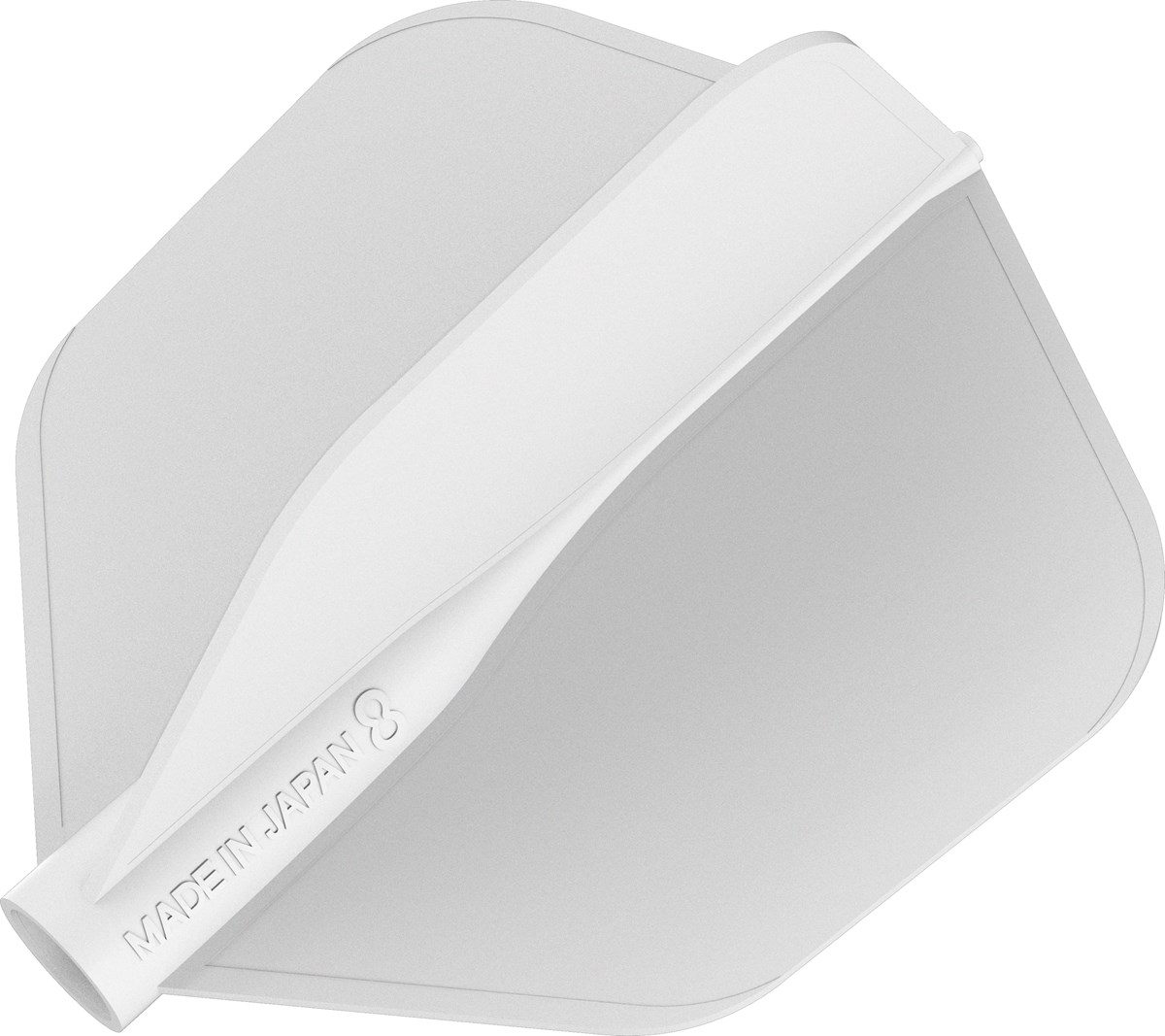 Target Darts 8 Flight No. 6 Shape Flight - White